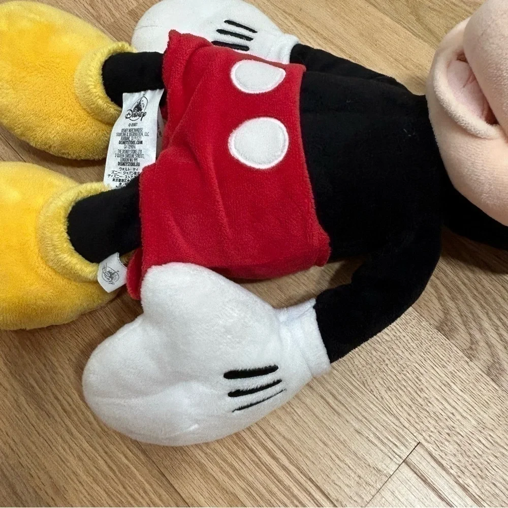 Mickey Mouse Large Plush Disney Kids Toy Black Red Stuffed Animal